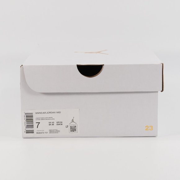 Air Jordan 1 Mid 'Lemon Wash' 2023 BQ6472-701 Multi Size 6 - 12 - Picture 11 of 15